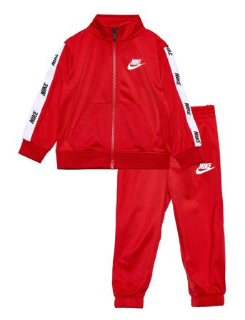 Nsw Logo Tracksuit Set Sets Tracksuits Rød Nike