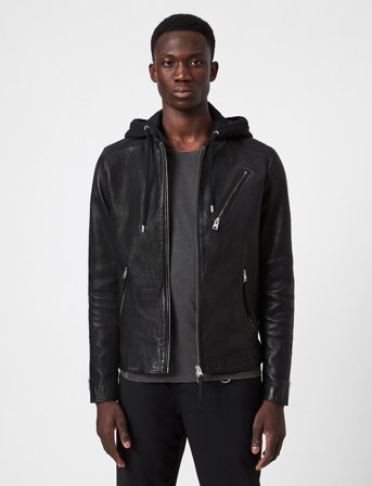 AllSaints Harwood Jacket - Black - S