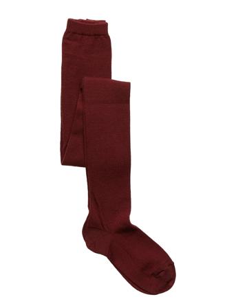 Wool/Cotton Tights Socks & Tights Tights Röd Mp Denmark