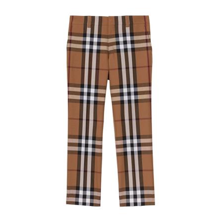 Burberry Straight Bukser Brun, Herre Bukser, Størrelse: M