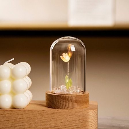 Tulppaani yövalo Tulppaani kukka pöytävalaisin 1 FLOWER 1 FLOWER