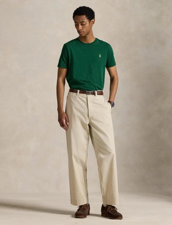 Polo Ralph Lauren 26/1 Jersey-Ssl-Tsh - Green - M