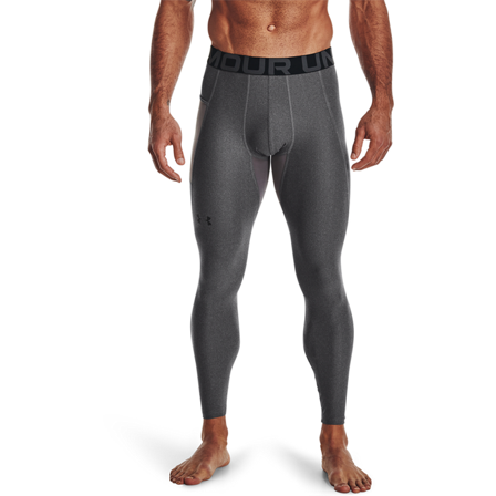 Træningstights Under Armour UA HG Armour Leggings, Carbon Heather - Bodyman.dk