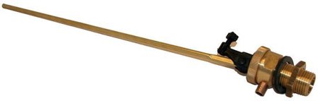 Ezze 1312515 Flottörventil för WC, utan flottörboll, G15, Badrum