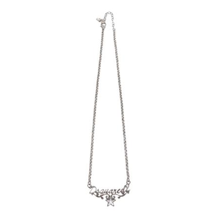 Dsquared2, Necklaces Grijs, Dames, Maat:ONE Size