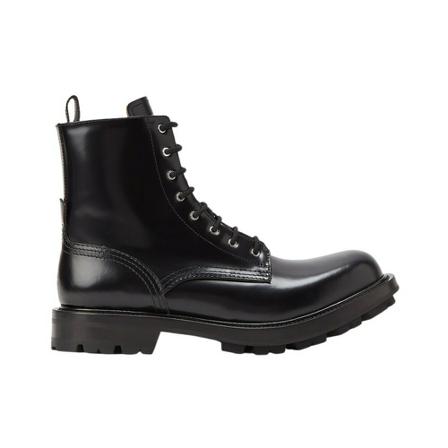 Alexander McQueen, Worker Boots Czarny, Mężczyzna, Rozmiar: 40 EU