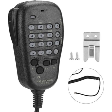 Käsikkomikrofoni, MH-48 DTMF 6-nastainen käsikkomikrofonivarustus, yhteensopiva Yaesu-radioaseman kanssa