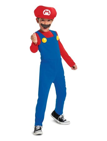 Disguise | Mario Fancy Dress Intl | 110/116
