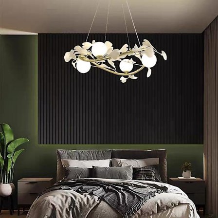 65 cm riippuvalaisinlyhtydesigninen kattokruunuvalo metalli moderni