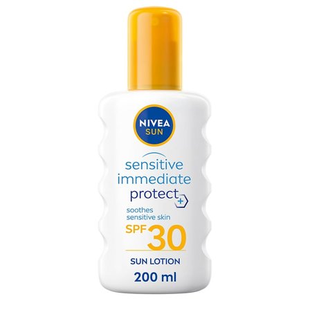 NIVEA Sun Protect & Sensitive Soothing Spray SPF 30 200 ml, Skincare, Solpleje, Solcreme