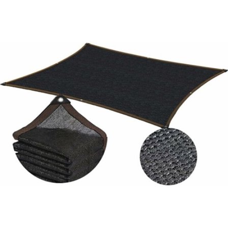 1 stk. skyggenet med tyl - Blokerer effektivt sollys og UV-stråler