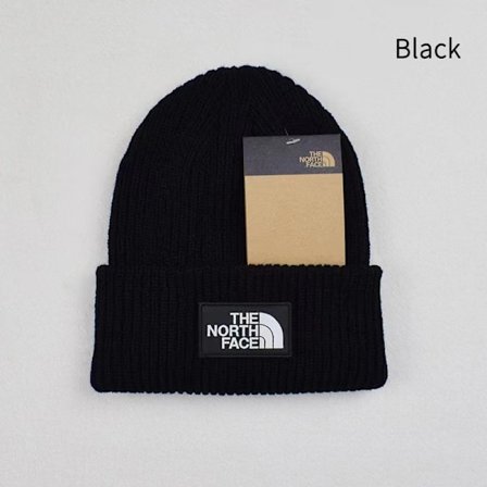 The North FACE Unisex-Adult TNF Logo Box Cuffed Beanie (Sort)
