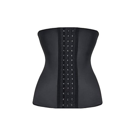 Kvinners Bustier Latex Slankende Korsett Slankende Midje Cincher for Flat Mage (XXXL)