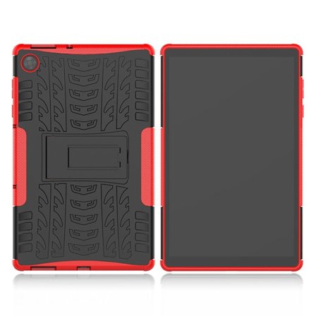Lenovo Tab M10 HD Gen 2 cool renkaiden hybridikotelo - Punainen