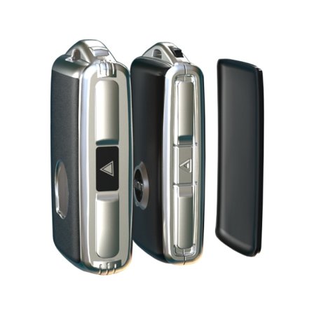 Läderfodral för Volvo S90, XC90, S90, XC40, Nya XC60 och S60L - Svart