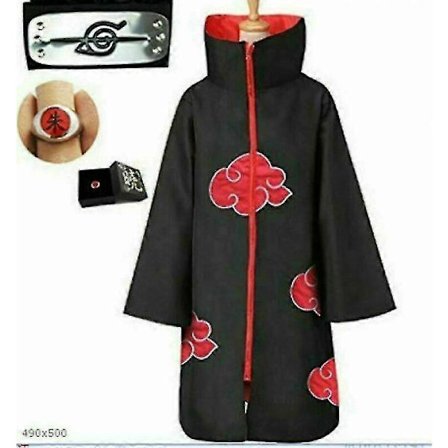 Uchiha Itachi Kappe Anime Cosplay Unisex Kostume Ninja Naruto-