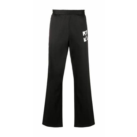Off White, Sweatpants Zwart, Heren, Maat:S,Polyamide