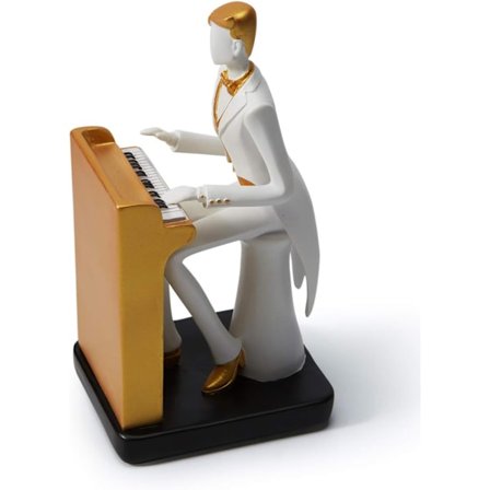 Muusikkopatsas veistos musiikkipatsas koristeellinen hartsipiano
