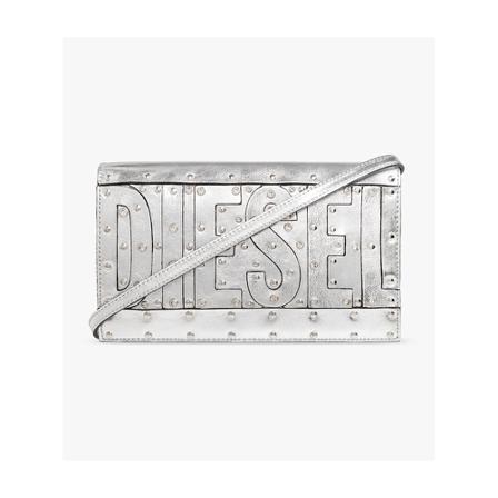 Diesel Cross Body Bags Grå, Dame Skuldertasker, Størrelse: ONE Size