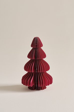 Jotex - Dekorasjonsjuletre Med Lyskjede Rød - PICEA - Kjøp Juledekor hos Jotex