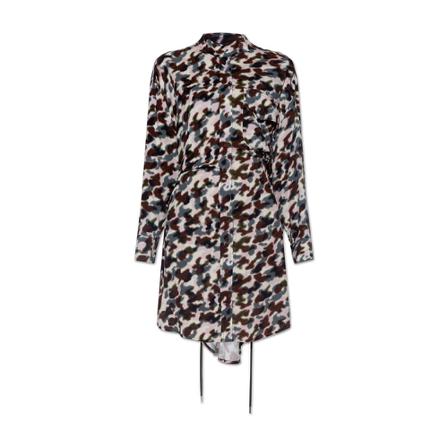 Kenzo, Patterned dress Beige, Dames, Maat:S