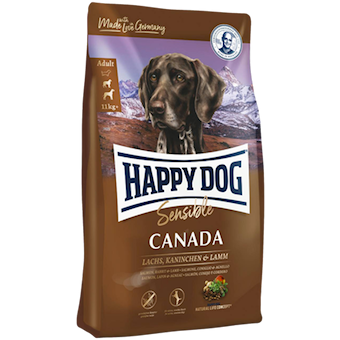 Happy Dog - Sensible Canada Laks, kanin og lam 11 kg - Hund - Hundefôr & hundemat - Tørrfôr for hund - ZOO.no