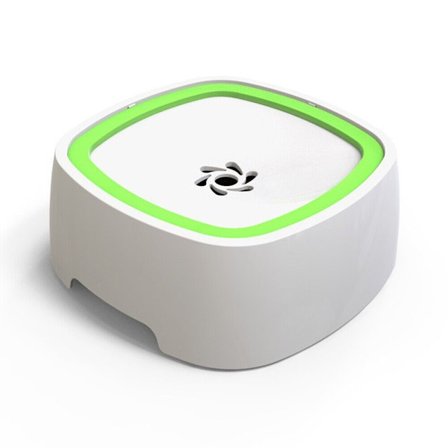 Husdjursskål för icke-våt mun Stänksäker drickskål GRÖN - high quality