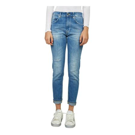 Dondup, Slim-fit Jeans Blauw, Dames, Maat:W29