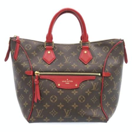 Louis Vuitton Vintage Pre-owned Canvas HandTas , Bruin , Dames , Maat: ONE Size Vintage Tassen