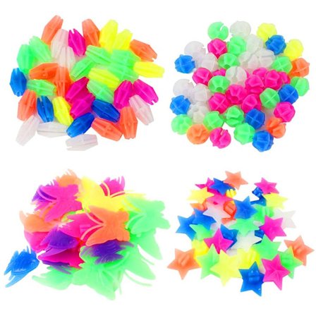 Cykel Eger Perler, Cykel Hjul Klip Farverige Plastik Klip Eger Farverige Plastik Klip Eger til Børn, Perler Stjerner, Tilfældige Farver