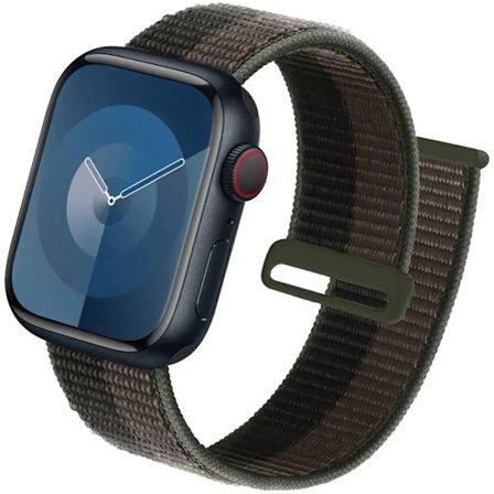 Nylon Loop Armband för Apple Watch Armband 49mm Ultra2 44mm 40mm 45mm 41mm 46-42mm Armband för iwatch armband Serie 9 8 se 7 6 5 4 10