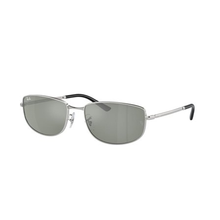 Ray-Ban -Aurinkolasit - Silver Rectangular - Ray-Ban RB3732 003/40 5918