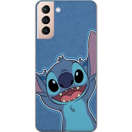 Samsung Galaxy S21 Genomskinligt Skal Stitch Hello