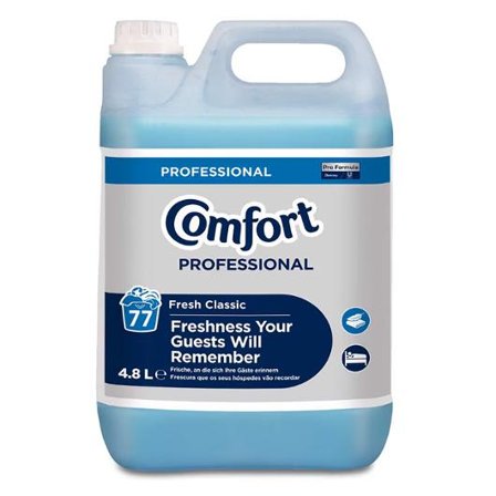 COMFORT Sköljmedel Pro Formula Fresh Classic 4,8L - Lyreco - Städ och hygien - Tvättmedel och klädvård - Sköljmedel