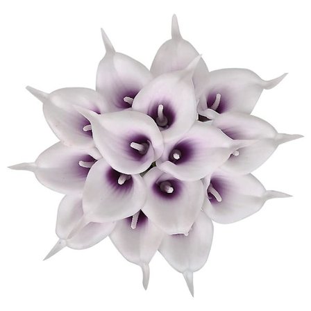 20 stk. Kunstige Blomster Kunstige Calla Lily Blomst Ægte Touch Buket Til Hjem Have Kontor Fest Bryllup Dekoration
