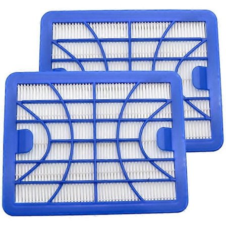2 st H13 HEPA-filter för ZELMER ZVCA050H Clarris Twix, Explorer, Jupiter Odyssey, Orion Dammsugare