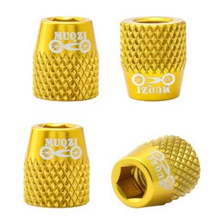 4 stk. M6 bremsesko skrue ultralett V-bremsekloss mutter sykkeldeler