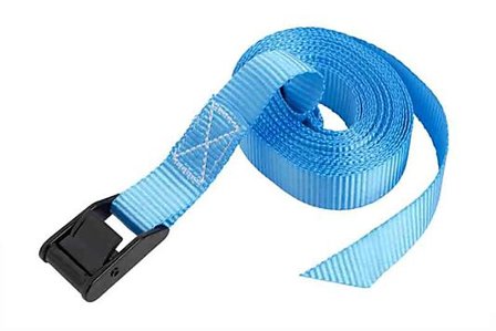 IRONSIDE Spennbånd 400kg 4m 25mm Blå