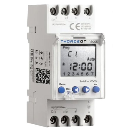 ThorgeOn Digital Astrotimer 230V 2-kanal