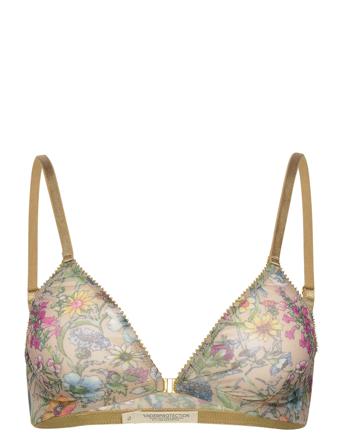 Raniaup Bra Lingerie Bras & Tops Soft Bras Triangle Bras Multi/mønstret Underprotection