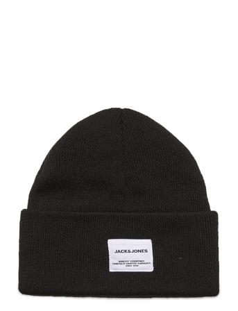 Jaclong Knit Beanie Jnr Accessories Headwear Hats Beanies Musta Jack & J S