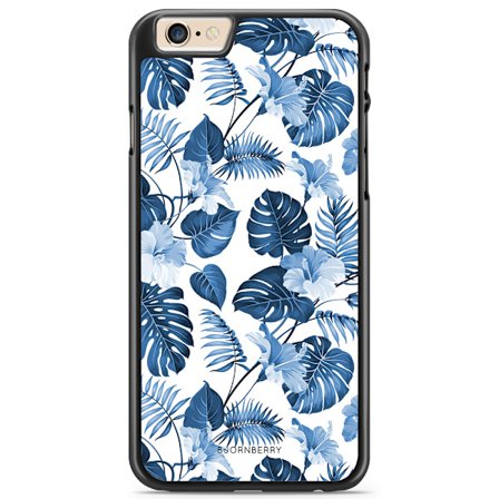 Bjornberry Skal iPhone 6/6s - Blå Blommor