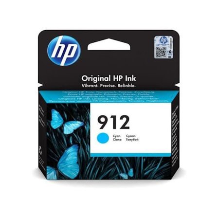 HP 912 aito sininen mustepatruuna (3YL77AE) HP OfficeJet 8010/Pro 8020 -malleille