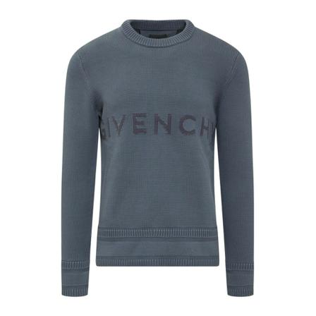 Givenchy, Knitwear Niebieski, Mężczyzna, Rozmiar: S
