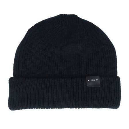 Rip Curl - Svart cuff Beanie - Kids Impact Reg Beanie Black Cuff @ Hatstore