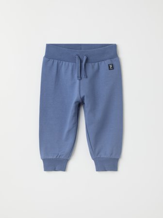 Polarn O. Pyret - sweatpants with brushed inside - 62 - Childrenswear - blue