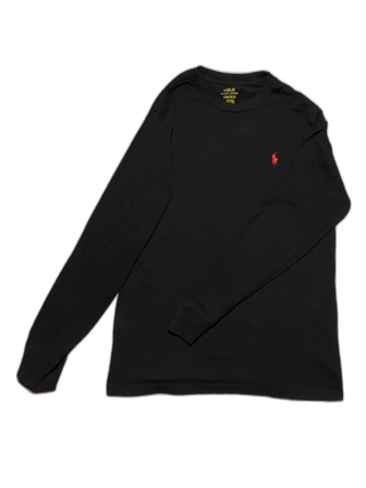 Svart långärmad t-shirt från Polo Ralph Lauren