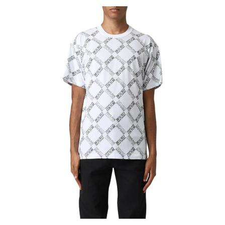Versace, T-Shirts Wit, Heren, Maat:M