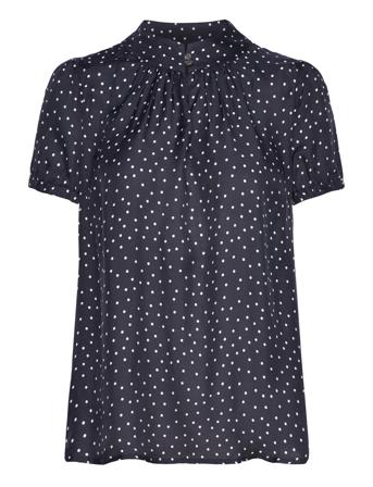 3476 - New Prosi Top Blouses Short-sleeved Blå SAND