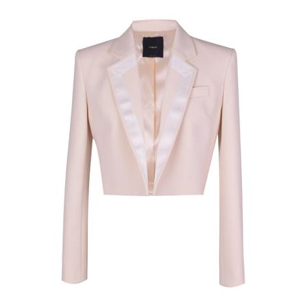 Pinko, Jacket Beige, Dames, Maat:S